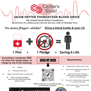 The Jacob Hefter Foundation's 5th Annual Blood Drive