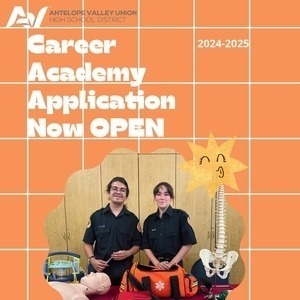 2024-2025 Academy Application Now Open Flyer