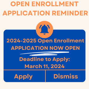 Open Enrollment Application Reminder